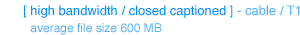 high bandwidth